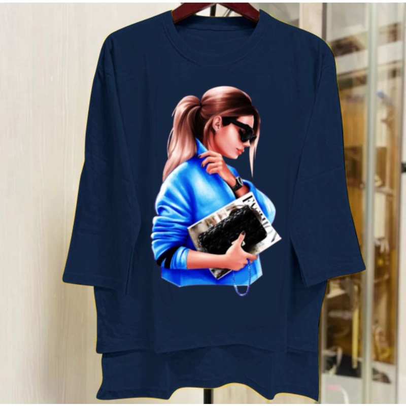 KAOS OVERSIZE VISTABERRY STUDENT GIRL