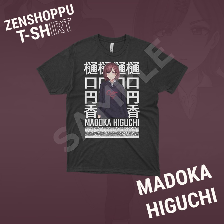 Madoka Higuchi - Idol Master Kaos / T-Shirt