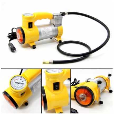 PORTABLE CYCLONE AIR COMPRESSOR - POMPA ANGIN 150 PSI Compresor Kuning - Kenji Shop