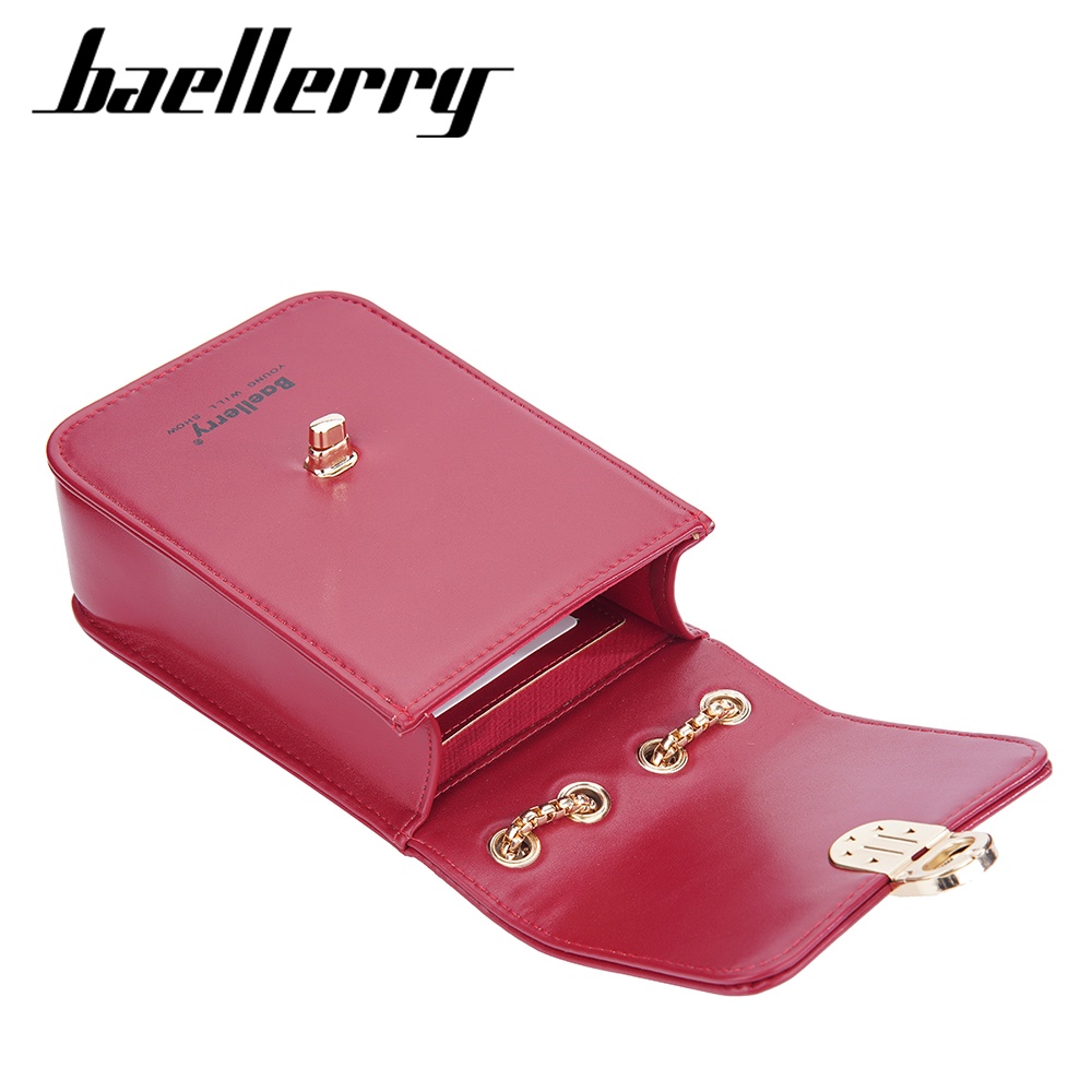 BAELLERRY N3239 Tas Selempang Wanita Bahan Kulit PU Leather Premium WATCHKITE WKOS