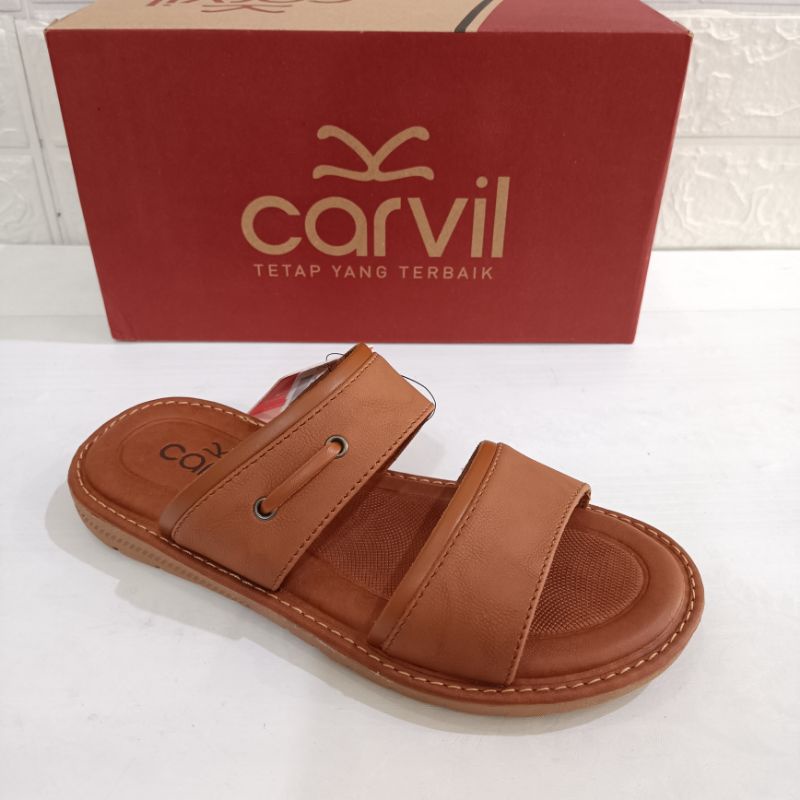 Sandal Carvil Berlion 02 M | sandal kasual Carvil | sandal harian Carvil | Sandal Carvil Ban dua | Sandal Carvil Tali Dua