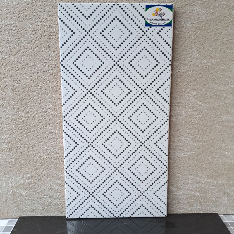 keramik dinding hexagonal / keramik dinding dapur / keramik dinding kamar mandi 30x60 MATRIX GREY