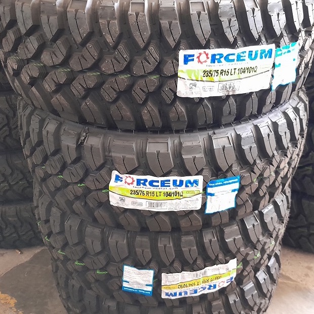 Ban Mobil Offroad FORCEUM M/T 08 PLUS 235 75 R15 I Ban Mobil Tubeless Katana Jimny