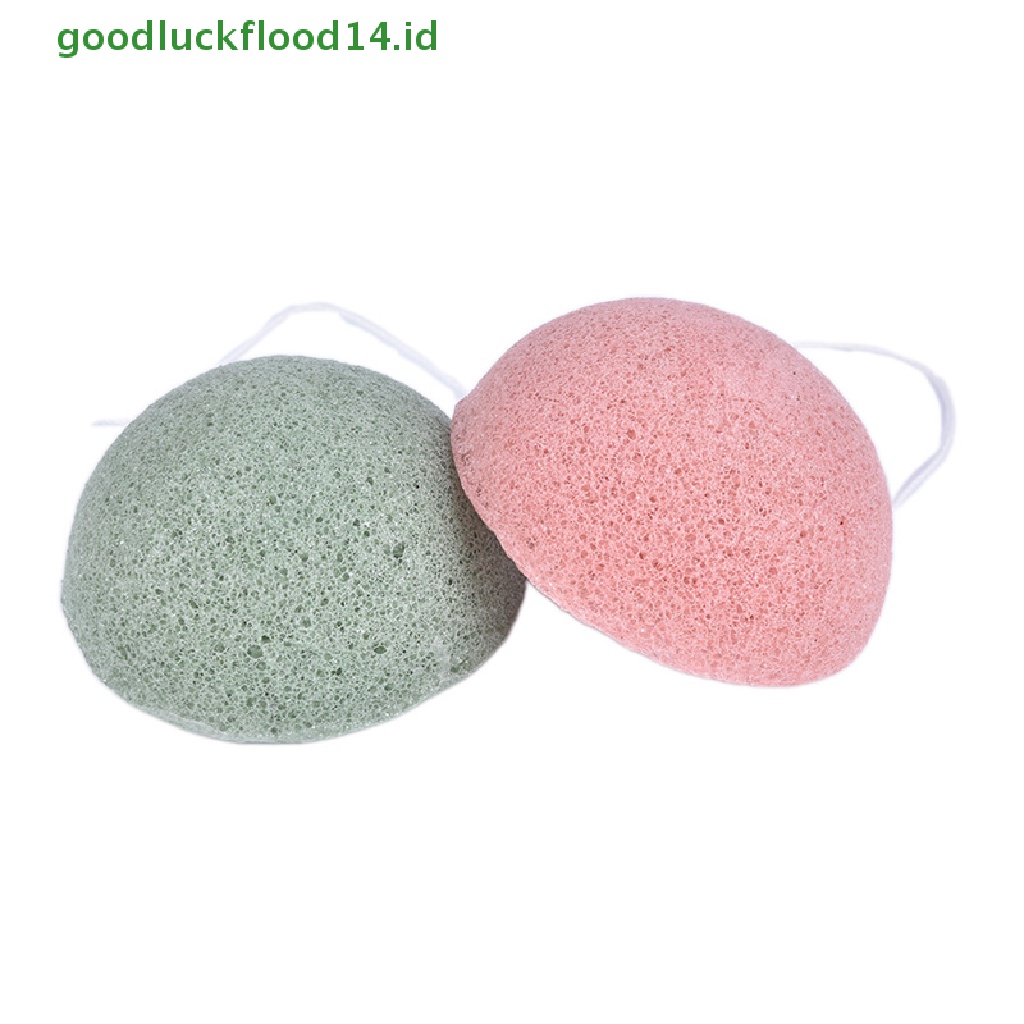 [GOOGFOUR] Konjac Sponge Natural Konjac Puff Cuci Muka Spons Pembersih Makeup Konjac Sponge [TOP]