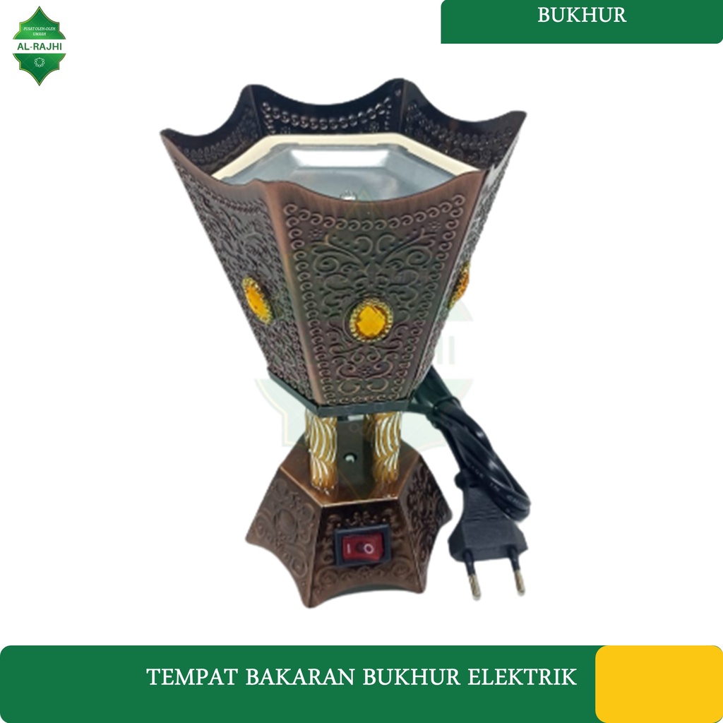 New Produk tempat bakaran bukhur buhur dupa arab oud elektrik listrik lampu