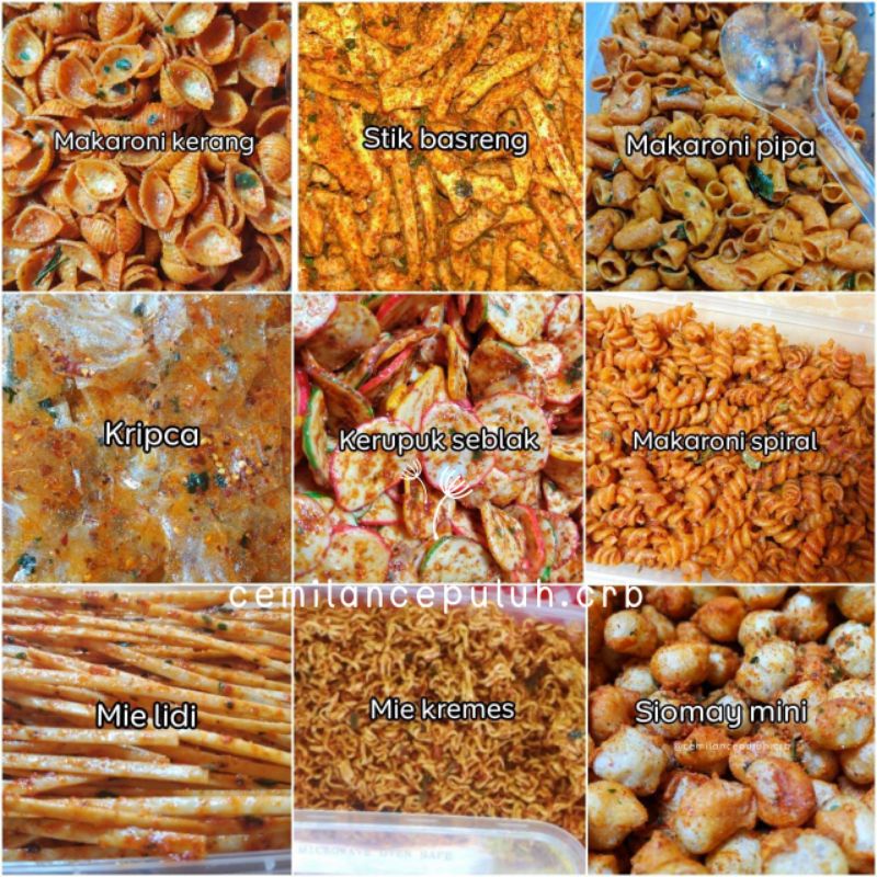 

Serba 5ribuan cemilan kekinian / cemilan pedas murah