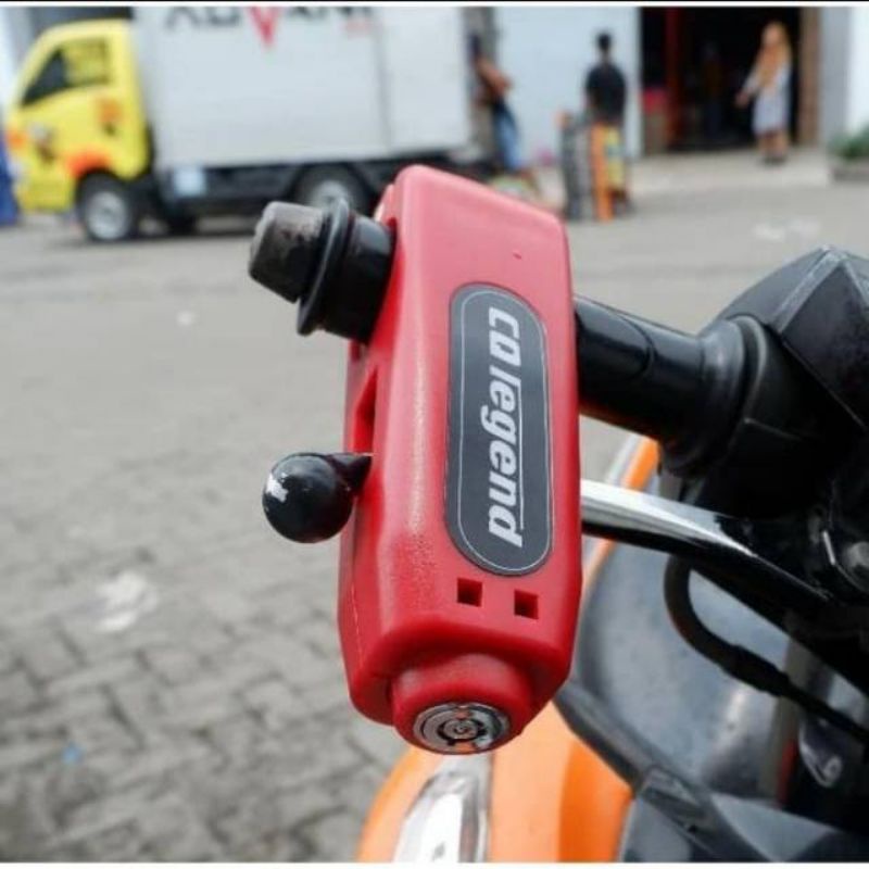 Kunci Motor / Kunci Rem Tangan Motor / Gembok Motor Anti Maling