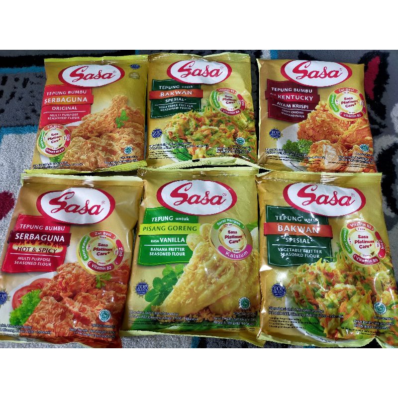 SASA Tepung Bumbu All Varian 200-225g