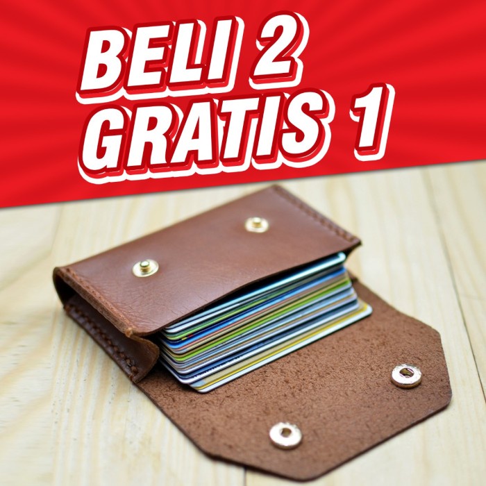 

PROMO DOMPET KULIT ASLI UNTUK KARTU NAMA KARTU ATM DIKERJAKAN HANDMADE Code 2151