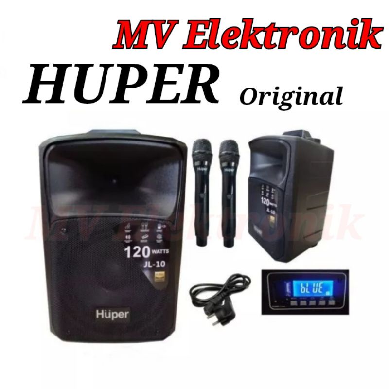 Speaker HUPER JL10 Wireless Original Meeting Huper JL 10 Speaker 10 inch
