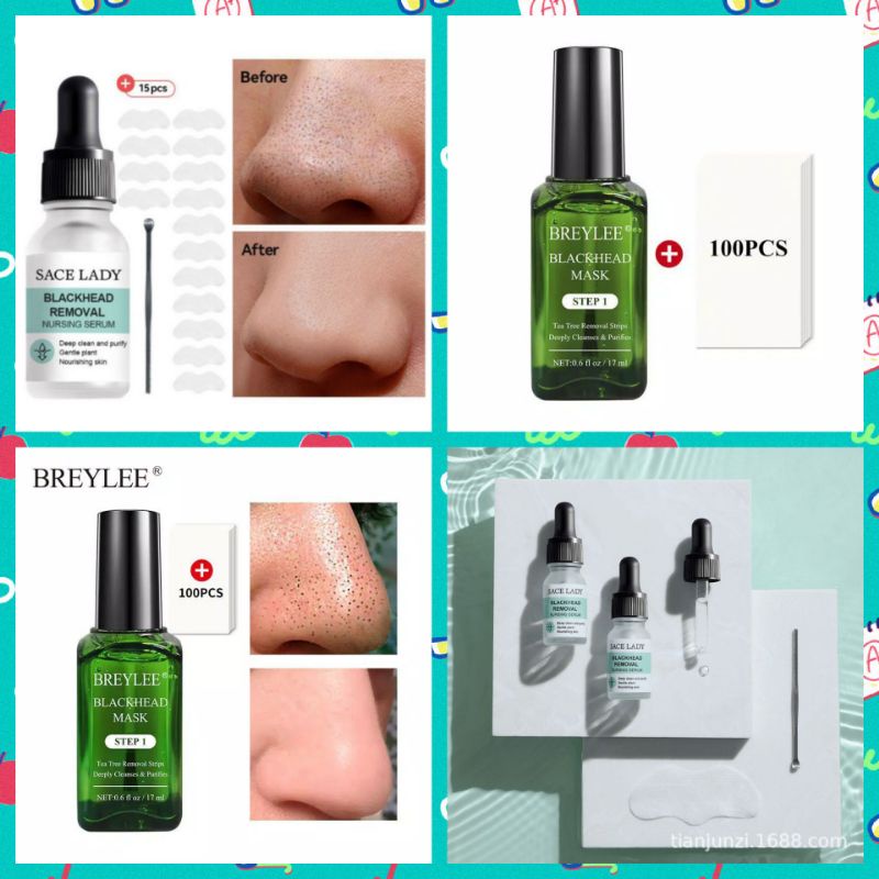 Blackhead Removal Nursing Serum Pencabut Penghilang Komedo Hidung Original