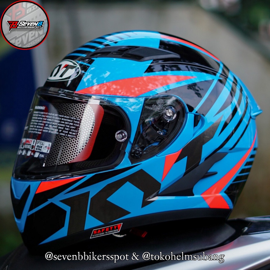 HELM KYT FALCON FR FULL FACE ORIGINAL SNI