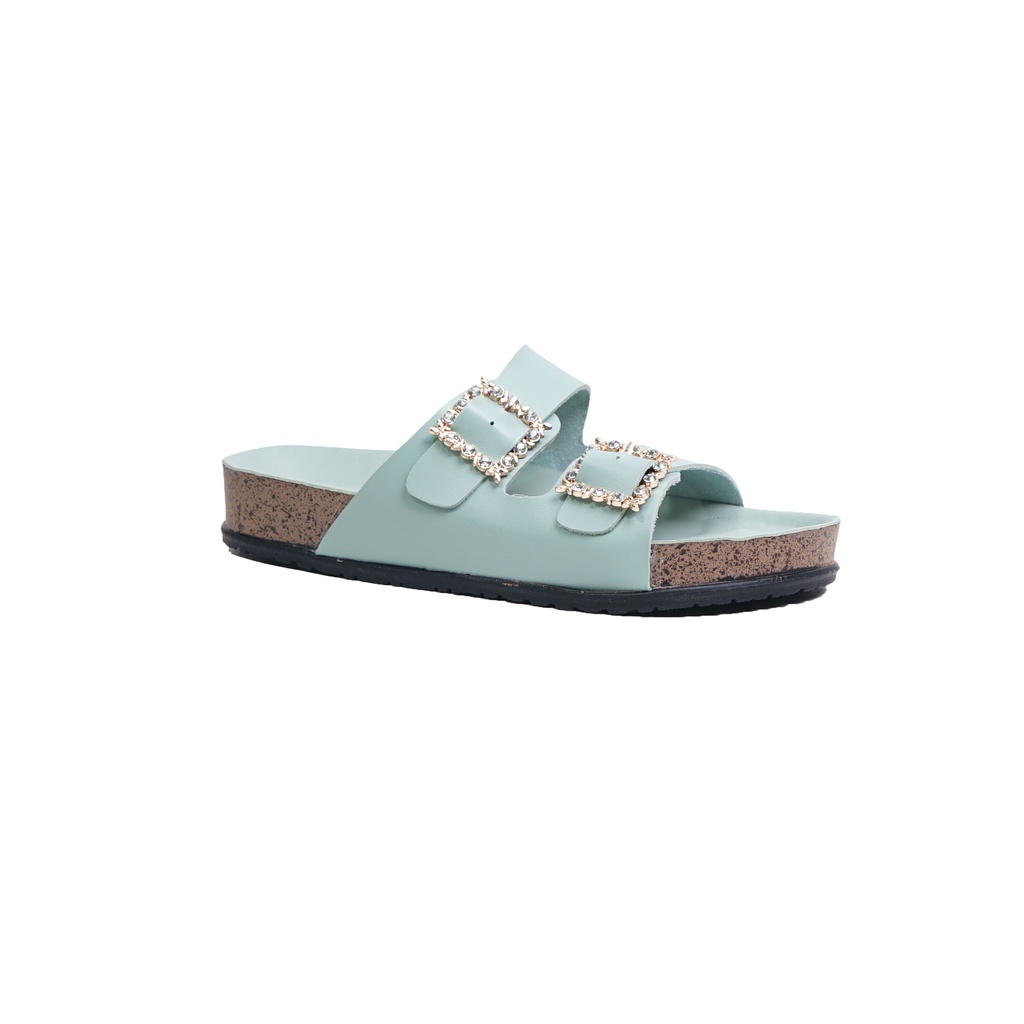 Dunkenstock KIMMY Sandal casual wanita sendal slop cewek birken strap