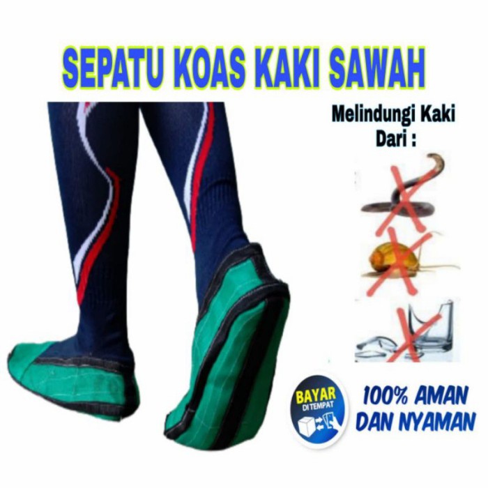 KAOS KAKI SAWAH / SEPATU SAWAH / SEPATU BOOT SAWAH / SEPATU BOOT PETANI / SEPATU ANTI KEONG