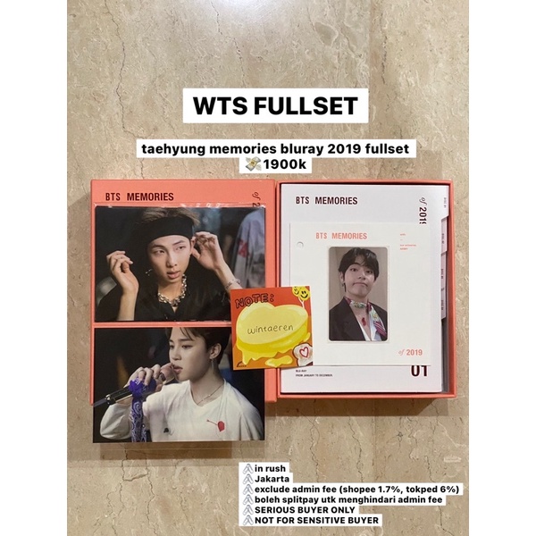 memories bluray 2019 fullset taehyung v br memo19