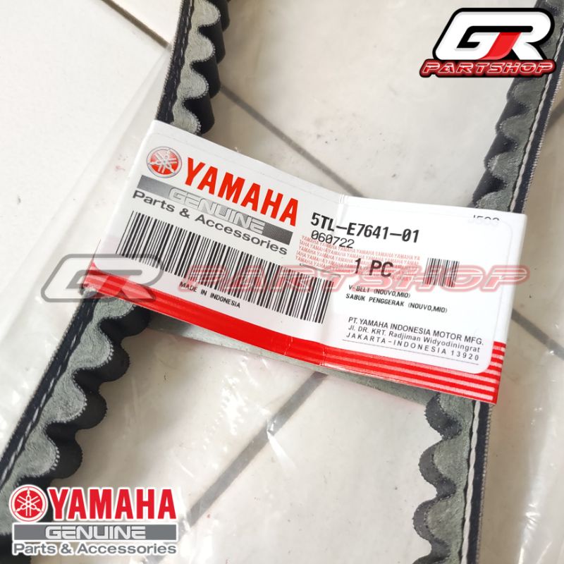 v-belt only mio sporty smile soul fino ori ygp original yamaha venbelt vanbelt panbelt panbel venbel vblet