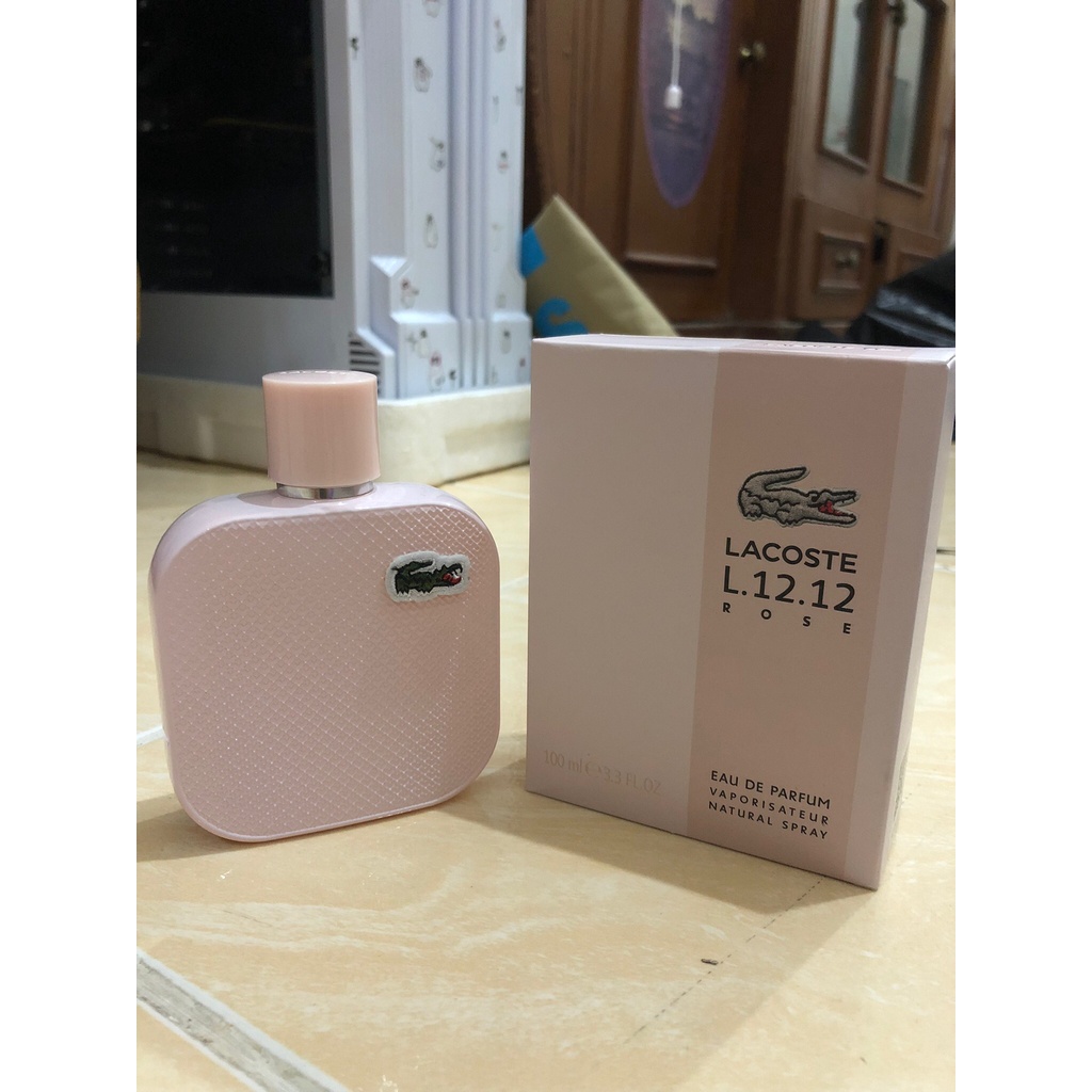 Parfum Wanita Lacoste Rose Pink EDT 100ML