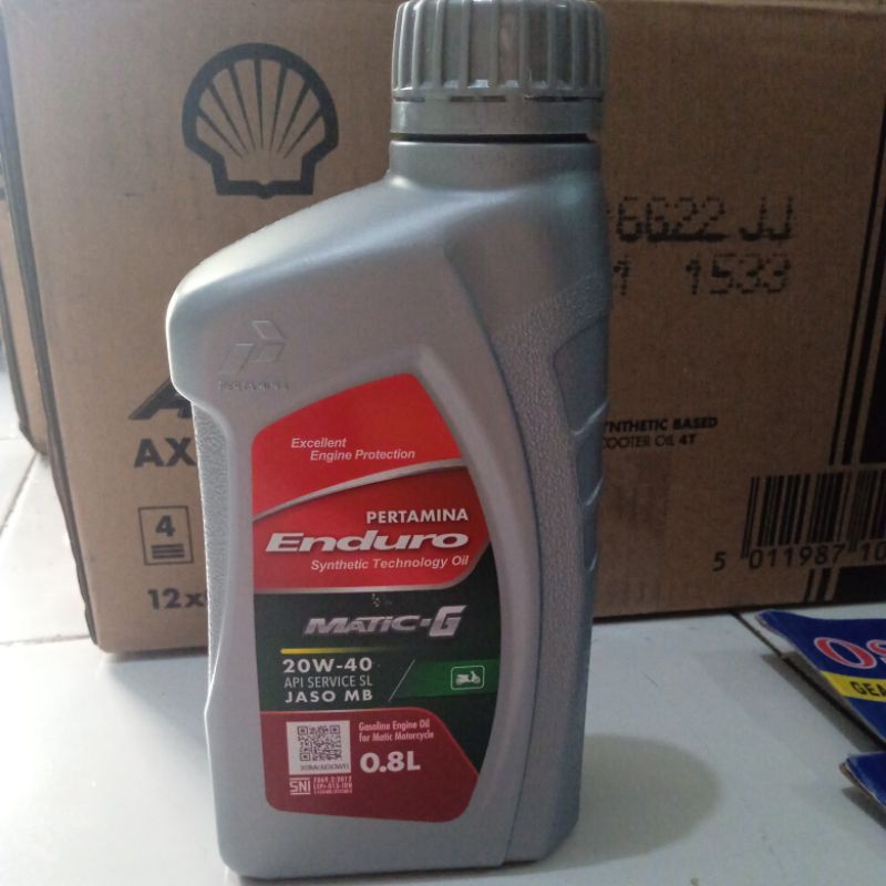 Oli Enduro Matic-G 800 ml SAE 20W-40 Enduro Matic-G 1L