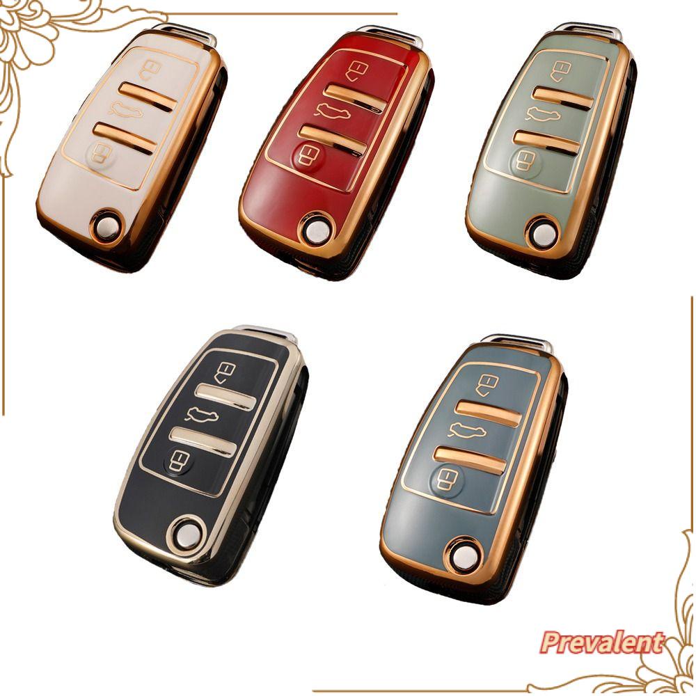 Preva Remote Key Case Soft TPU Aksesoris Mobil Skin Key Fob Cover