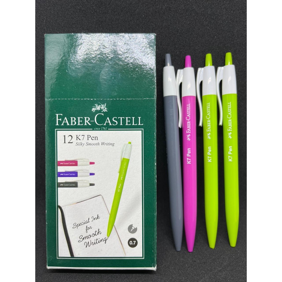 

Pulpen Faber Castell K7 isi 12 pcs