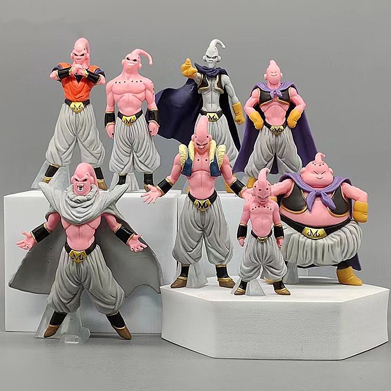 Dragon Ball Z Action Figure Hg Majin Buu Bentuk Lengkap 8banyak/set Collection Model Anime Action Figure Mainan Untuk Anak