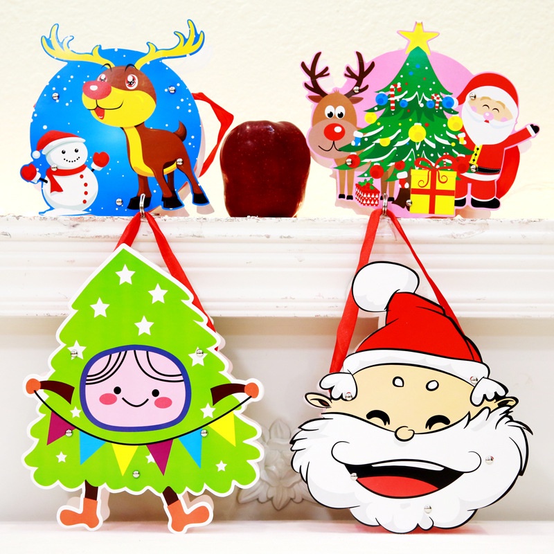 Kedaibutik Hiasan Natal Kertas / Paper Candy Box Decoration Christmas Dekorasi Ornamen Natal - HNK01