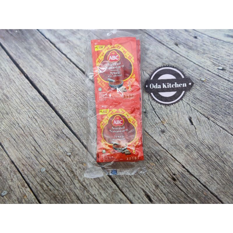 ABC SAMBAL TERASI RENCENG 10X20gr