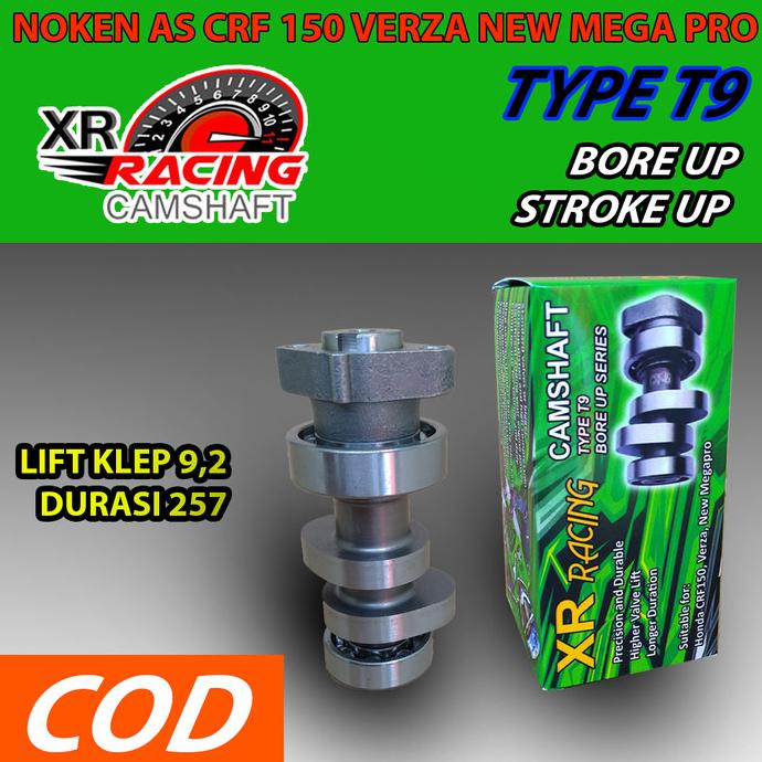 Noken as Racing CRF 150 Verza New Megapro Mono XR Racing T9 Bore Up