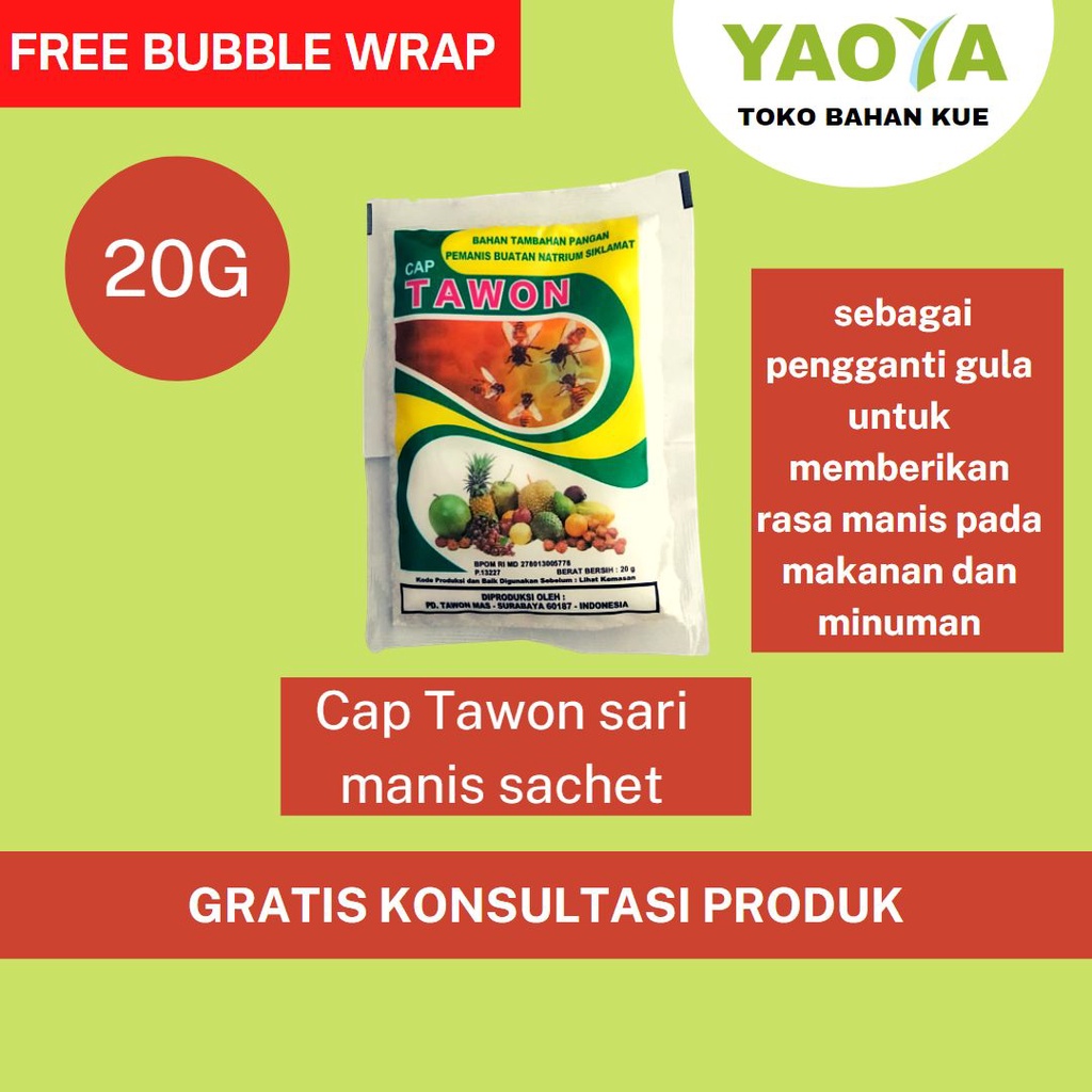 

CAP TAWONSARI MANIS SACHET / 5x4.5G