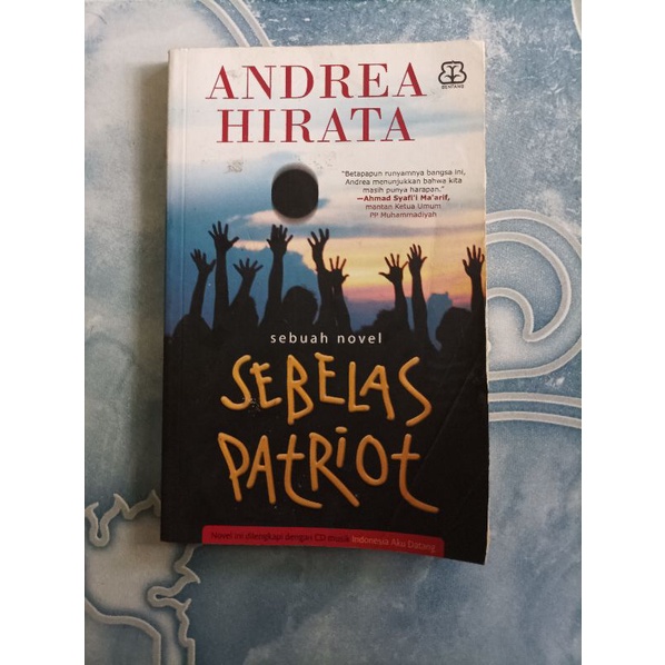 Original Andrea Hirata Sebuah Novel Sebelas Patriot