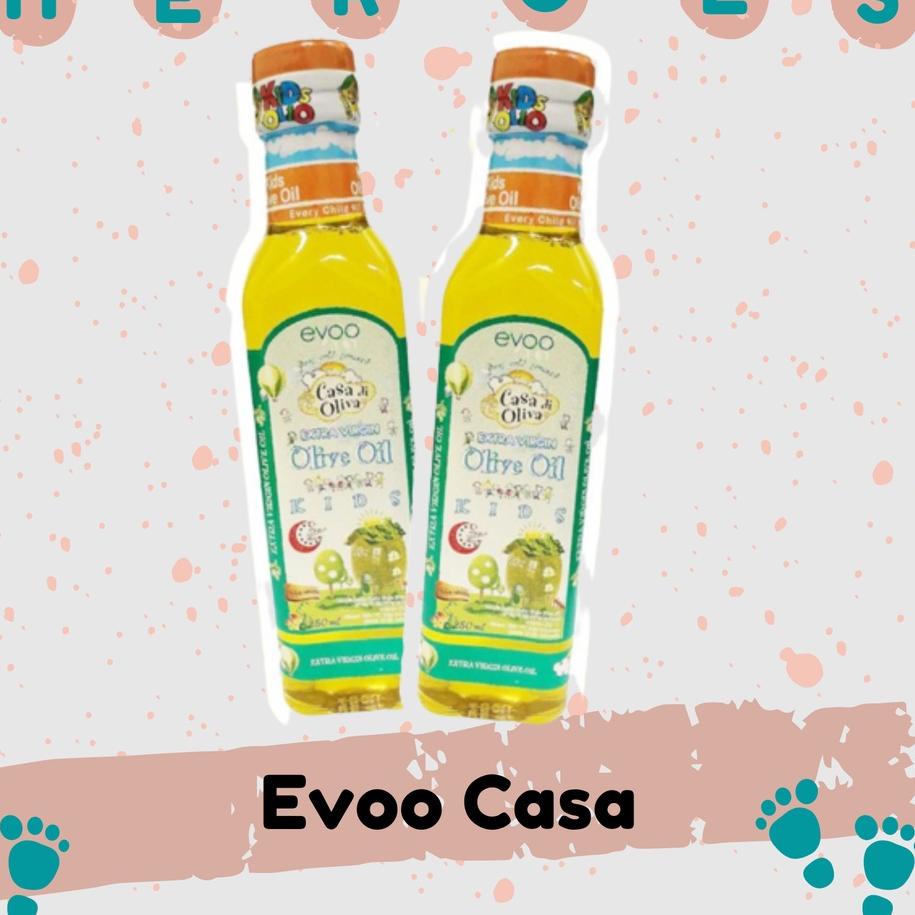 

COD✔️Evoo Casa DI Oliva / Olive Oil / Olive Oil for kids (BERLABEL HALAL) EXP 2024|RA1