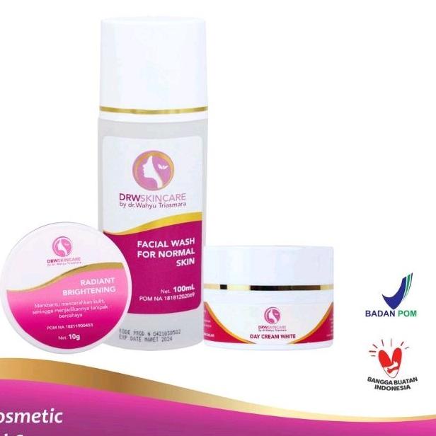 BAYAR DITEMPAT✔️@ DRW SKINCARE ORIGINAL BPOM Paket RADIANT BRIGHTENING Flek / Glowing Brightening Cr