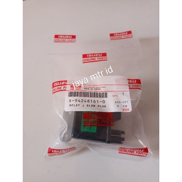 Relay glow plug relay busi pemanas isuzu panther 2.3cc