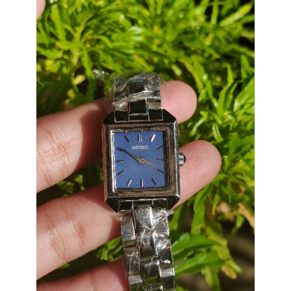 SEIKO SXNQ37P Automatic jam tangan wanita original Strap Stainless