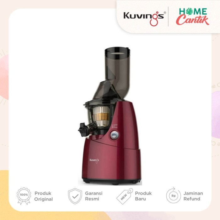 {OkaStore} Kuvings Whole Slow Juicer B1700 Dark Silver - B6000 Murah