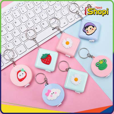 Meteran Mini Baju Gulung Meteran Ukur Lingkar Badan Karakter Cartoon 𝕋𝕊 598