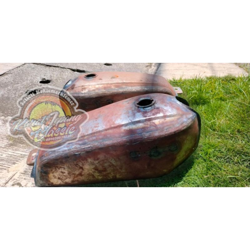 TANGKI CBK5 TANGKI GL100 K5 PRESS KUDUSAN BAHAN DRIM TEBAL DETAIL ORIGINAL