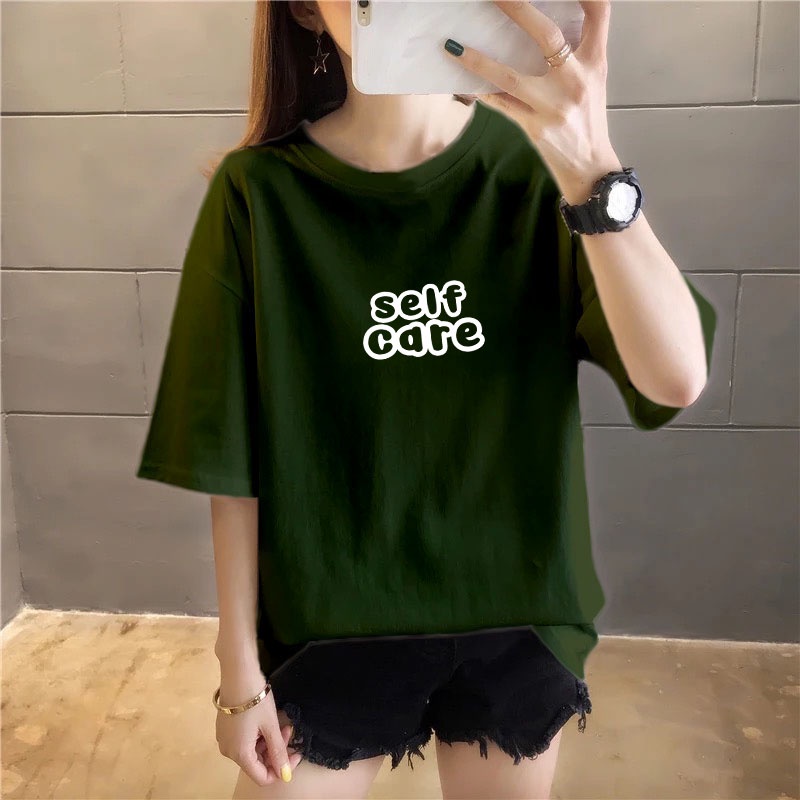 YOURSTYLE1119 - KAOS SELF CARE KEKINIAN TERLARIS KEREN UNISEX OVERSIZE