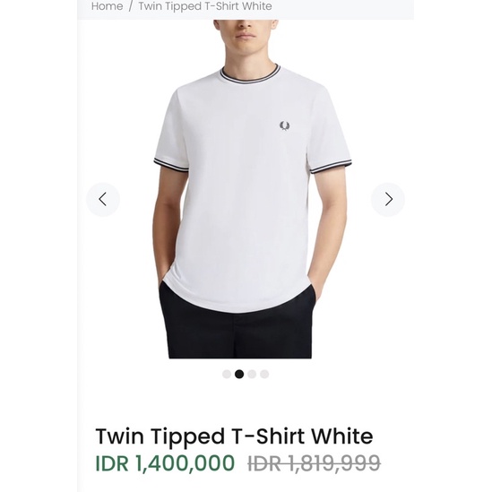 fred perry preloved t-shirt