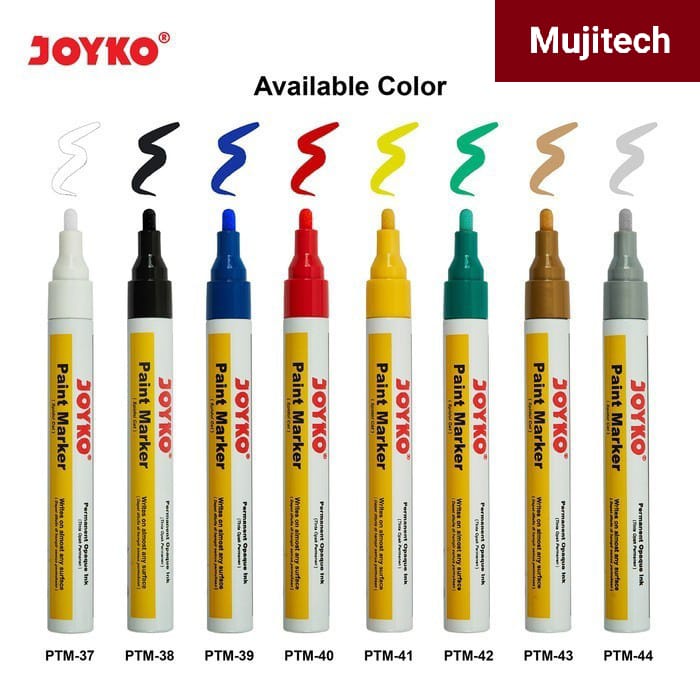 

JOYKO PAINT MARKER SPIDOL CAT PERMANEN PTM 37-44