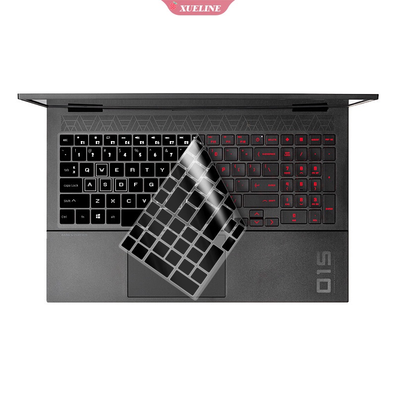 Untuk HP Shadow6 keyboard film 15-ek0011/15-ek0004TX/ek0007TX/ek0009TX/ek0010TX/ek0011TX/ek0056TX/ek0058TX/ek0059TX Penutup Debu Silikon Lesung 15.6 protec [ZXL]