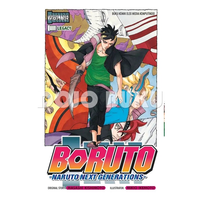 Komik Seri: Boruto - Naruto Next Generation by Masashi Kishimoto