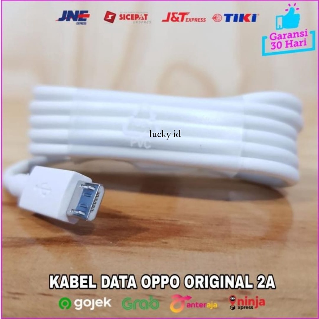 KABEL DATA OPPO ORIGINAL 100% FAST CHARGING 2A MICRO USB