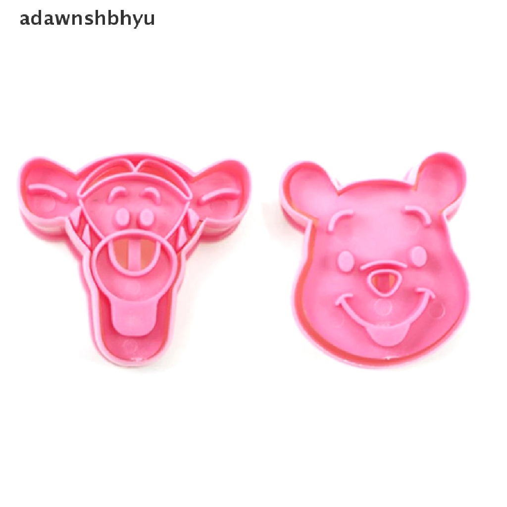 Adawnshbhyu Panda Cookie Cutter Plastik Biskuit Baking Buah Kue Alat Dapur Cetakan ID