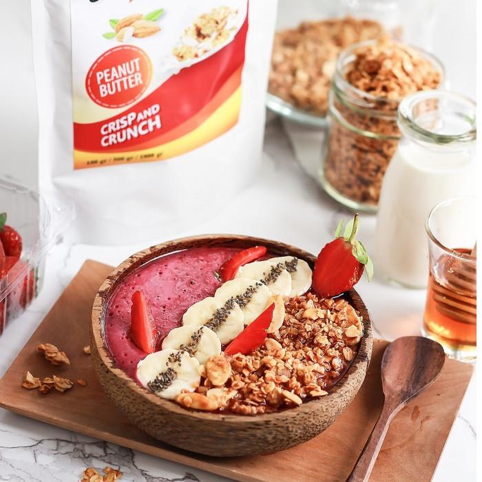 

Granola 1 Kg Honey Almond Sereal Sehat (Crispy!) 008