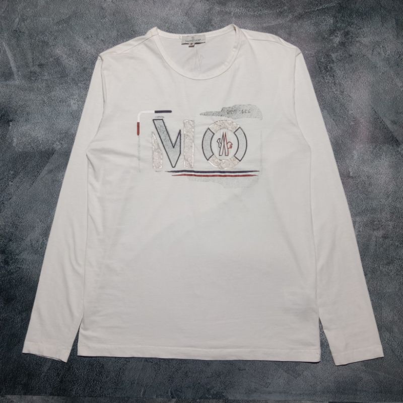 Baju kaos/ longsleeve Moncler second bekas preloved