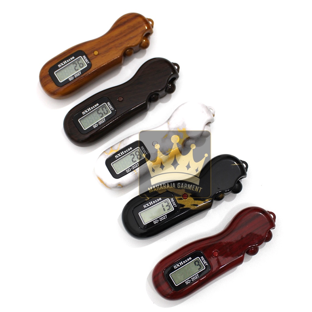 (SXH) Tasbih Digital Kayu + Tali