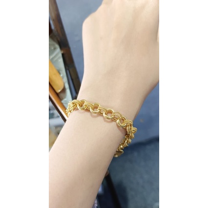 Gelang Emas 999 Fashion