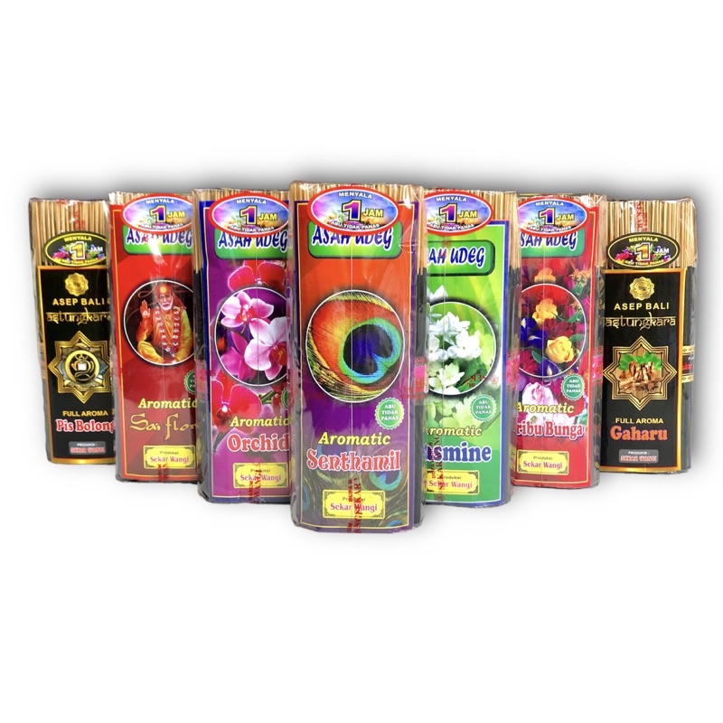 Dupa Hio Full Harum Asah udeg 800 Gram 22 cm Nyala 1 Jam Abu Dingin Produksi Sekar Wangi