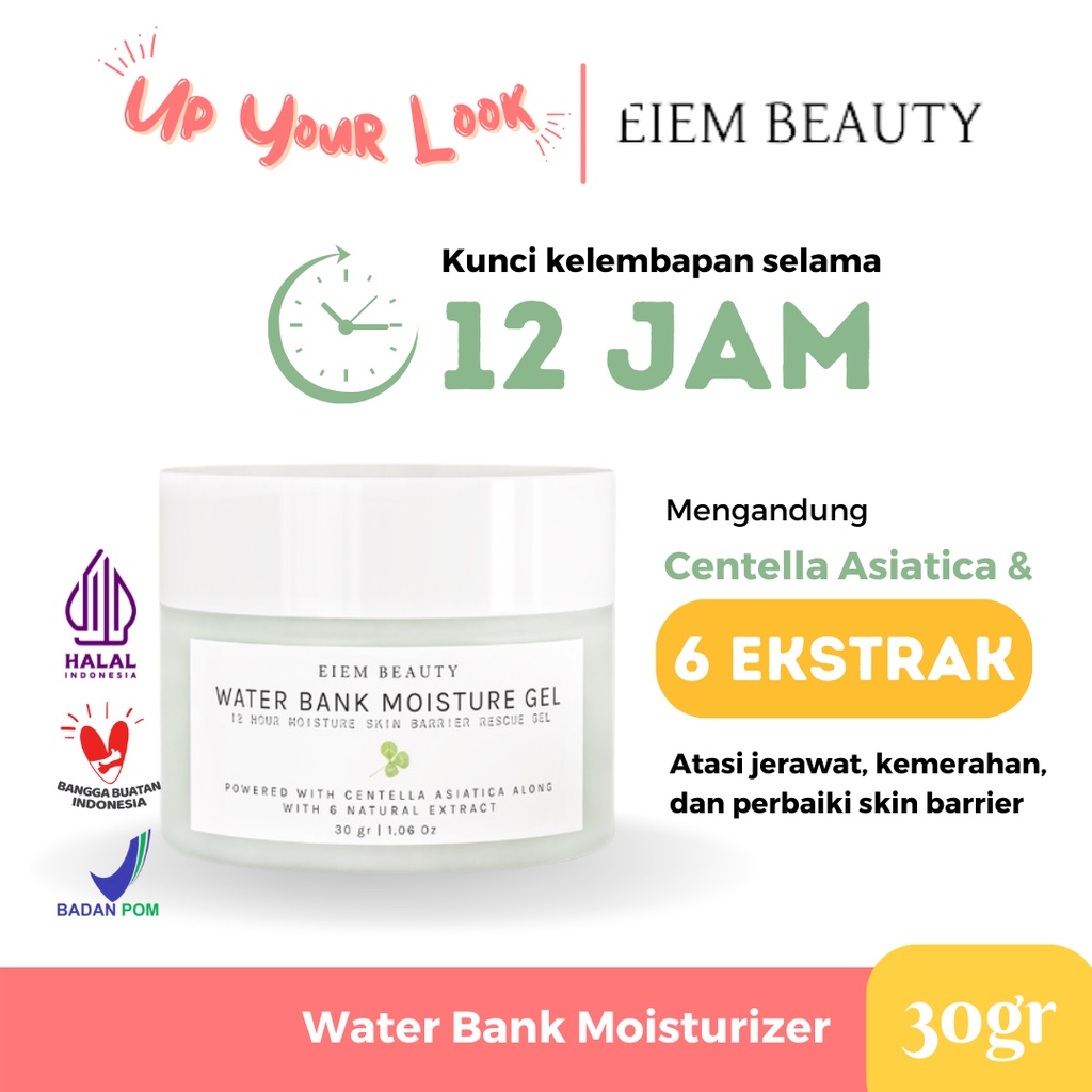 ✨Up Your Look✨ Eiem Beauty Moisturizer water bank pelembab wajah